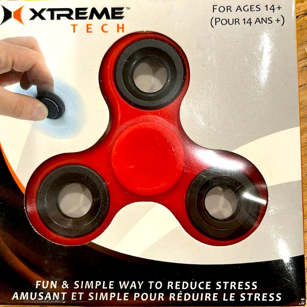 3 Pack Extreme Tech Fidget Spinner